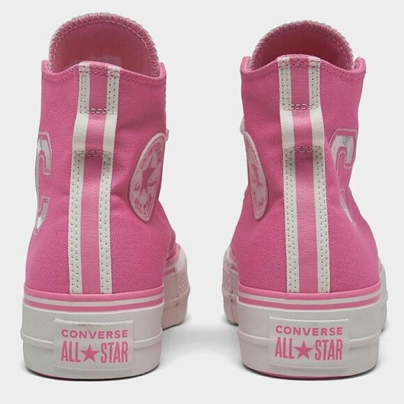 CONVERSE Lift Platform Retro Varsity Women's Chuck Taylor All Star Sneaker, 8.5 - Picture 8 of 13